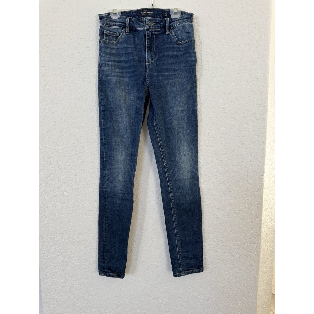 Lucky Brand Ankle Jeans Womens‎ 25 Blue Stretch Skinny Ankle Basic